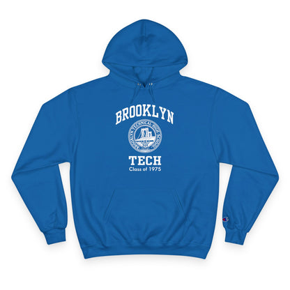 Brooklyn Tech Classic Logo - Champion Hoodie - Class Of 1975
