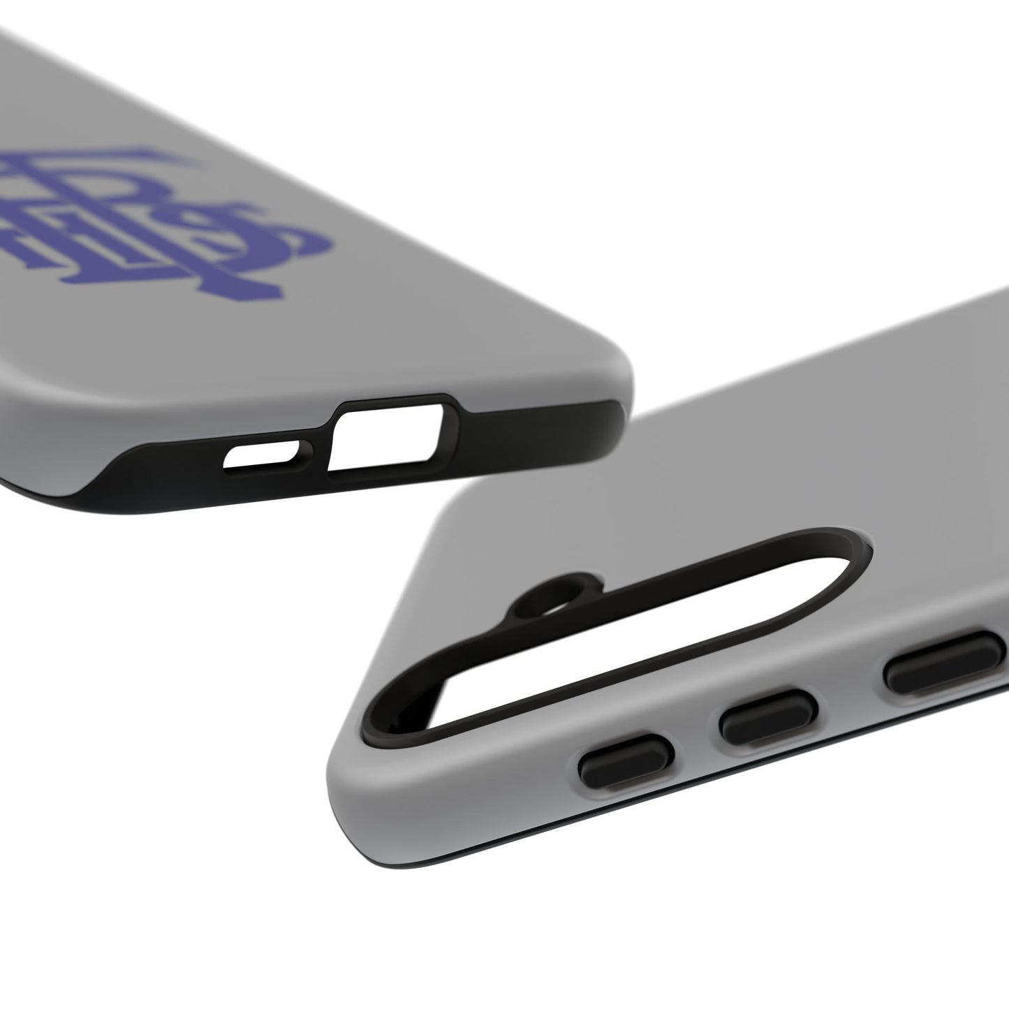 Stacked Logo - Tough Phone Cases - Gray - Samsung phones