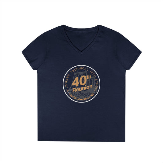 Class of 1985 Commemorative Ladies' V-Neck T-Shirt - 40th Reunion