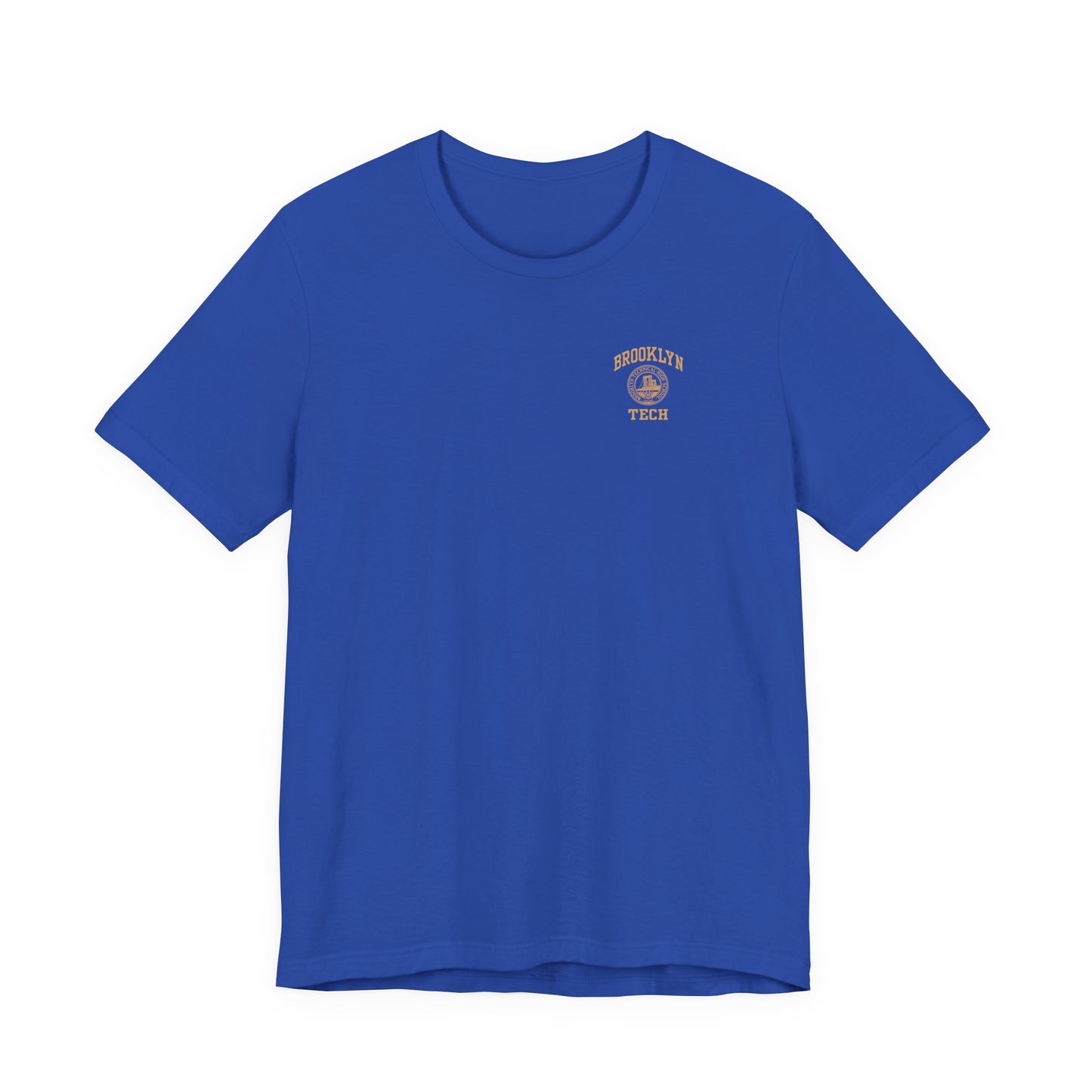 Classic Logo with Brooklyn Tech on Left Chest - Men's Jersey Short Sleeve T-Shirt