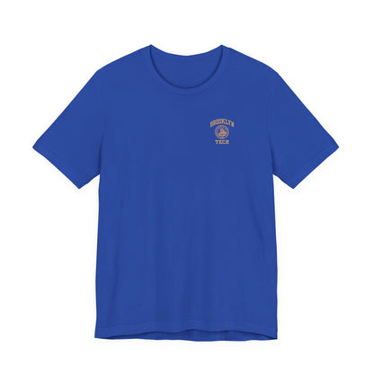 Classic Logo with Brooklyn Tech on Left Chest - Men's Jersey Short Sleeve T-Shirt