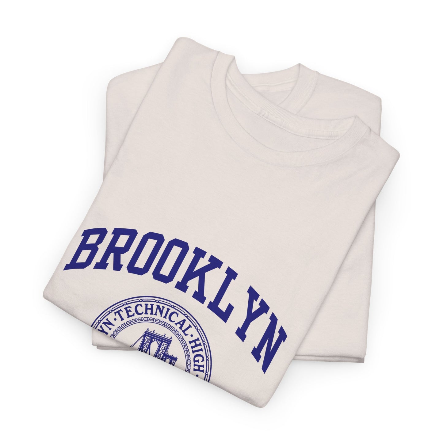 Brooklyn Tech Classic Logo - Men's Heavy Cotton Tee