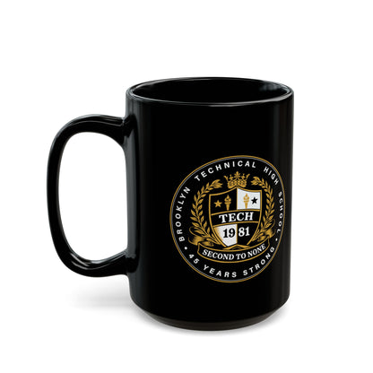 Class of 1981 Black Mug (11oz & 15oz) - Black Logo