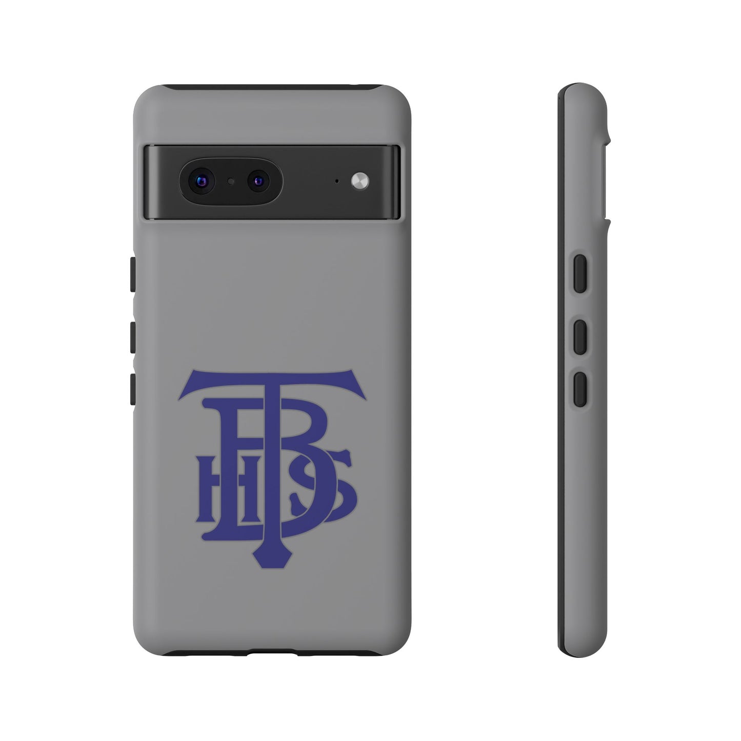 Stacked Logo - Tough Phone Cases - Gray - Google phones