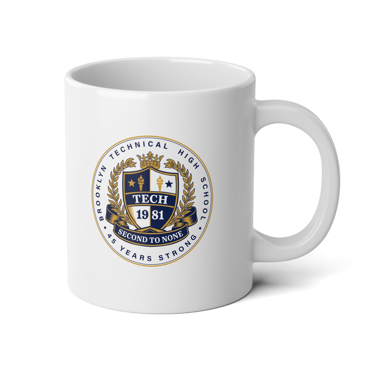 Class of 1981 - 20oz Jumbo Coffee Mug - Navy Blue Logo
