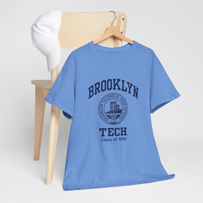 Brooklyn Tech Classic Logo - Men's Heavy Cotton T-Shirt - Class of 1959