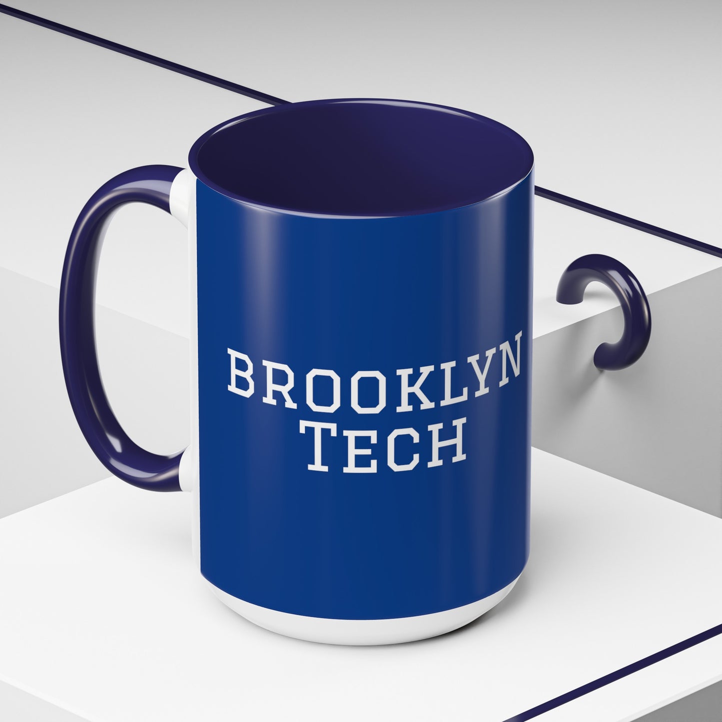 Classic Tech Logo - Accent Mug - Navy
