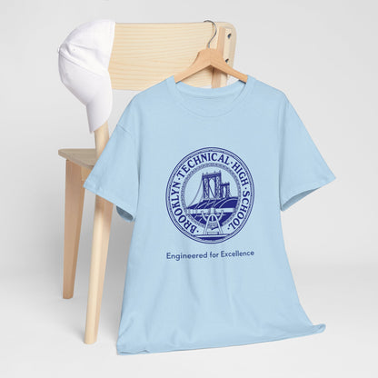 Classic Tech Seal - "engineered For Excellence" - Men's Heavy Cotton T-Shirt