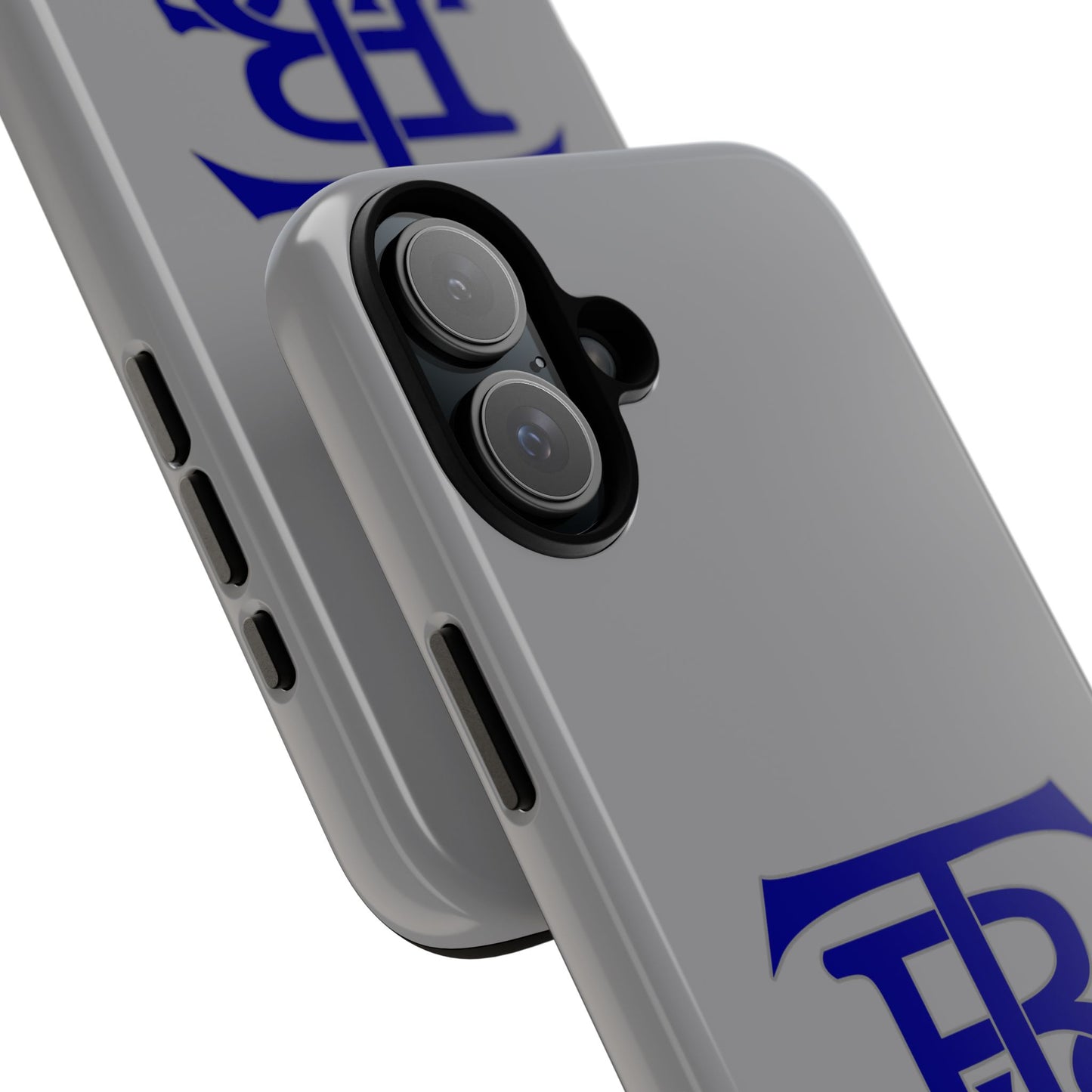 Stacked Logo - Tough Phone Cases - Gray - iPhones