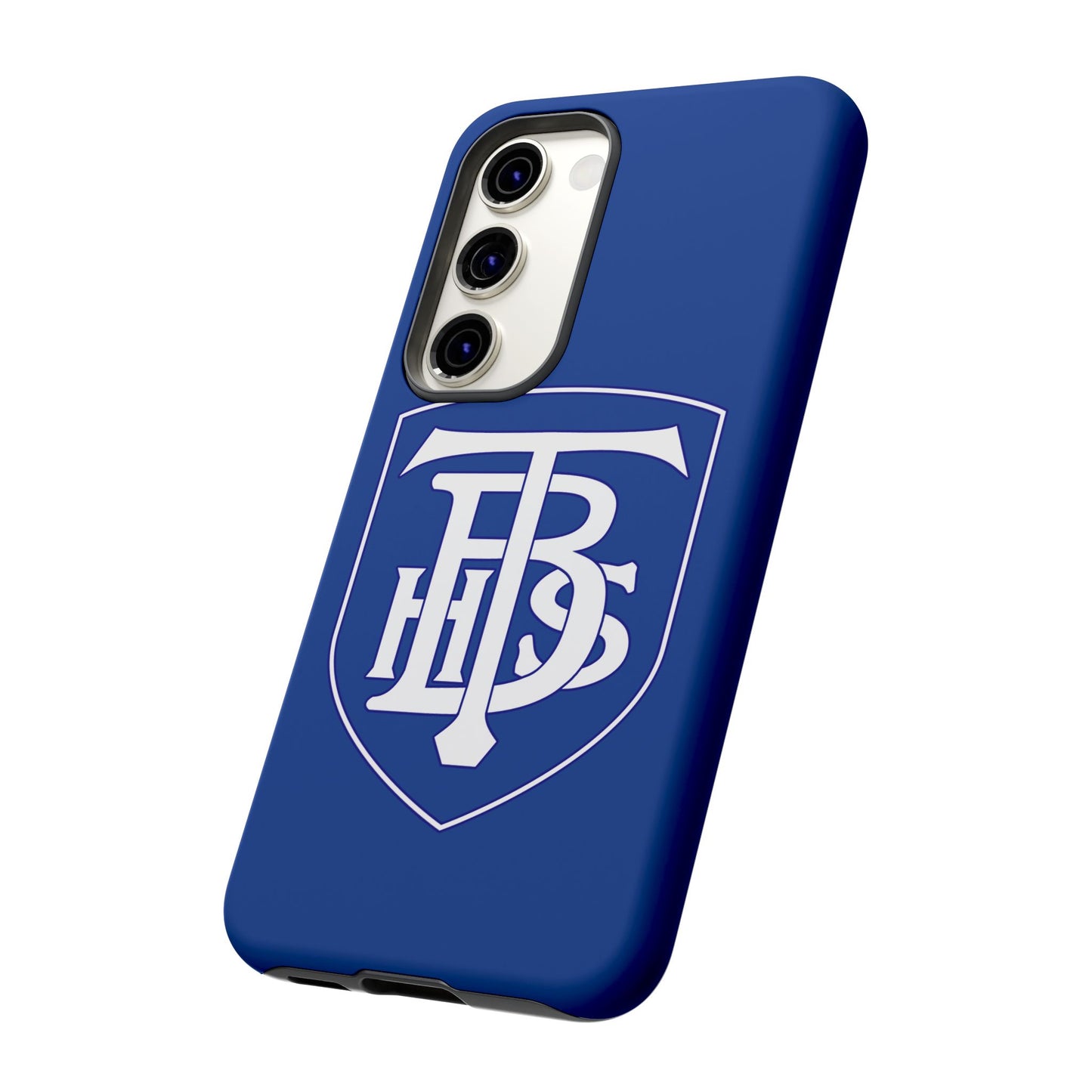 Stacked Logo - Tough Phone Cases - Navy