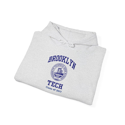 Brooklyn Tech Classic Logo - Men's Heavy Blend™ Hooded Sweatshirt - Class of 2017