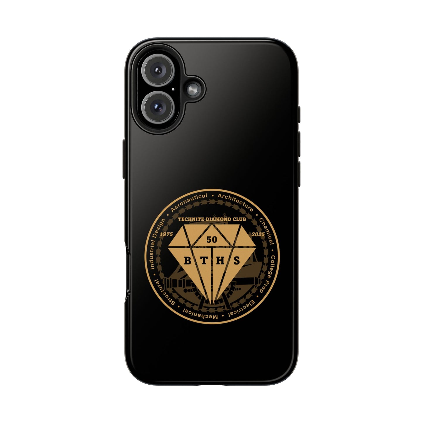 Class of 1975 Commemorative Tough Phone Cases - Black