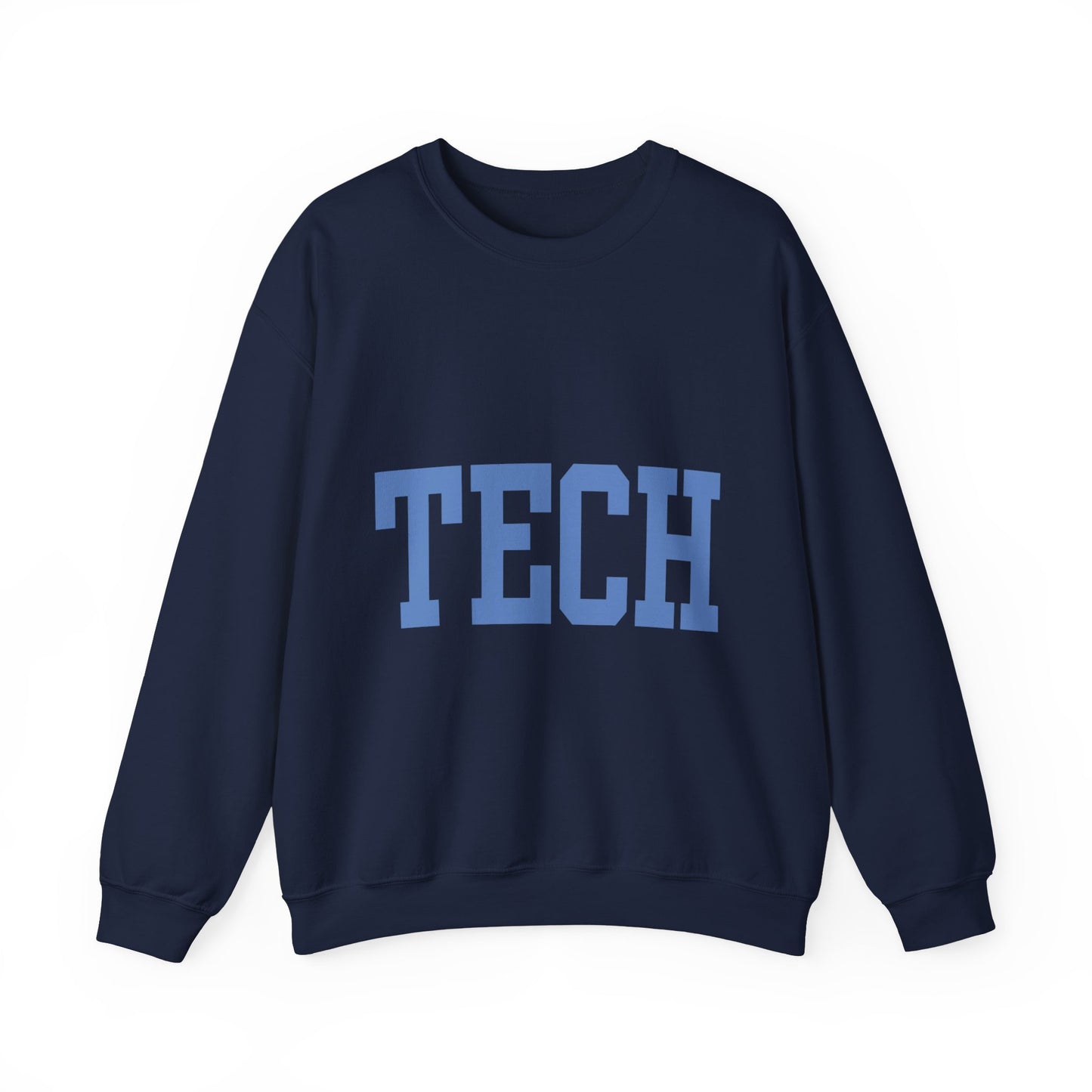 Tech - Classic Font - Men's Heavy Blend Crewneck Sweatshirt