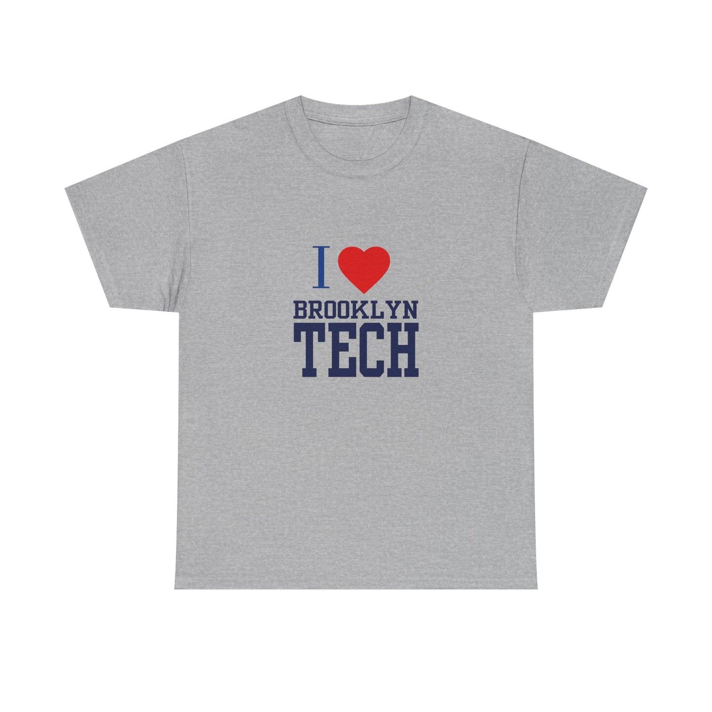 Boutique - I Love Brooklyn Tech Unisex Heavy Cotton T-shirt (Classic Font)