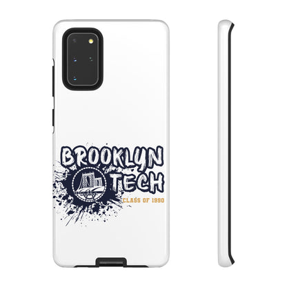 Class Of 1990 Commemorative Tough Cases - Apple & Samsung Only - Gold Font On White Background