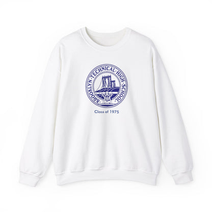 Classic Tech Logo - Class Of 1975 - Men's Heavy Blend™ Crewneck Sweatshirt