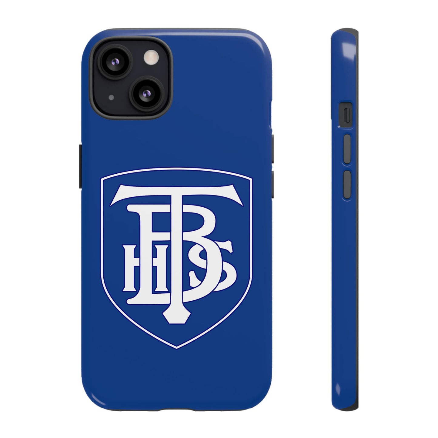 Stacked Logo - Tough Phone Cases - Navy