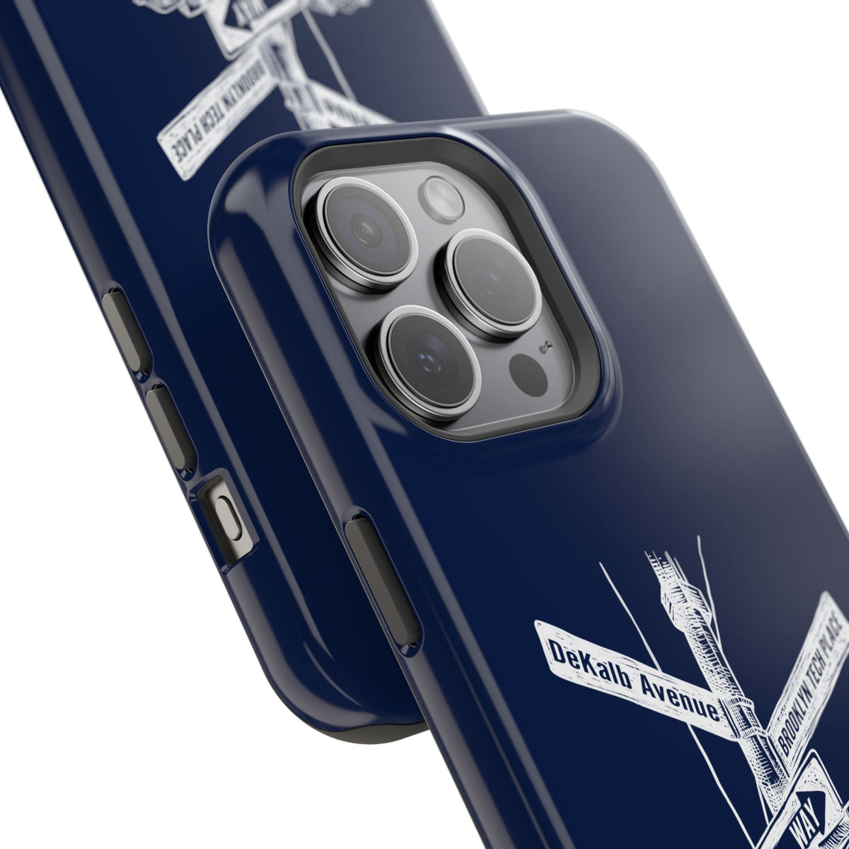 Dekalb Avenue & Brooklyn Tech Pl Magnetic Phone Case