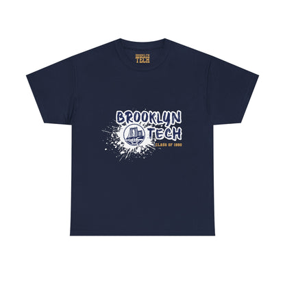 Class of 1990 Commemorative Unisex Heavy Cotton Tee - Gold font