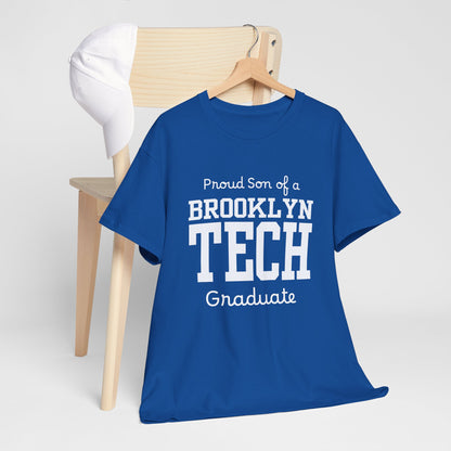 Family - Proud Son Of A Tech Graduate - Men's Heavy Cotton T-Shirt