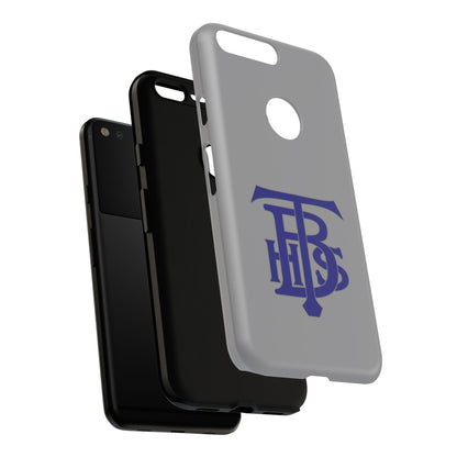 Stacked Logo - Tough Phone Cases - Gray - Google phones