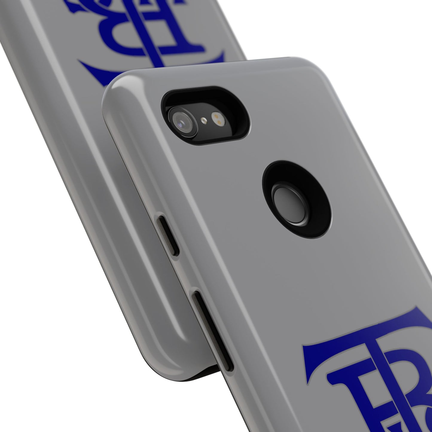 Stacked Logo - Tough Phone Cases - Gray - Google phones