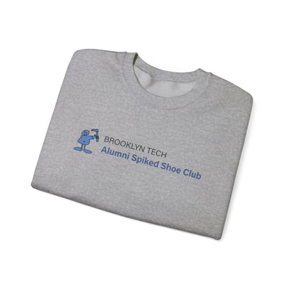 Brooklyn Tech Alumni Spiked Shoe Club Crewneck Sweatshirt - Rectangular Logo