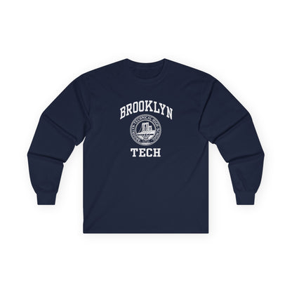 Classic Logo with Brooklyn Tech - Men's Ultra Cotton Long Sleeve Tee