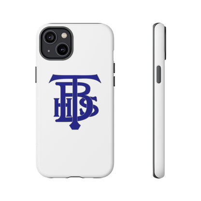 Stacked Logo - Tough Phone Cases - White