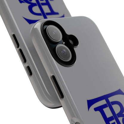 Stacked Logo - Tough Phone Cases - Gray - iPhones