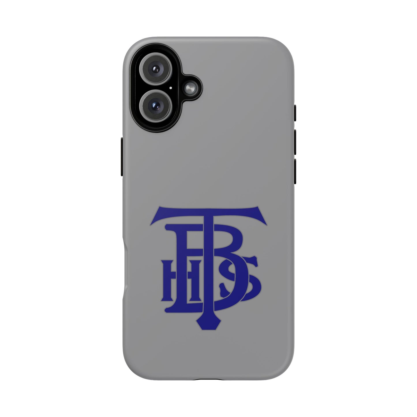 Stacked Logo - Tough Phone Cases - Gray - iPhones