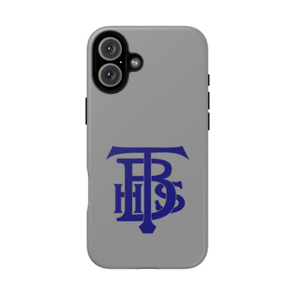 Stacked Logo - Tough Phone Cases - Gray - iPhones