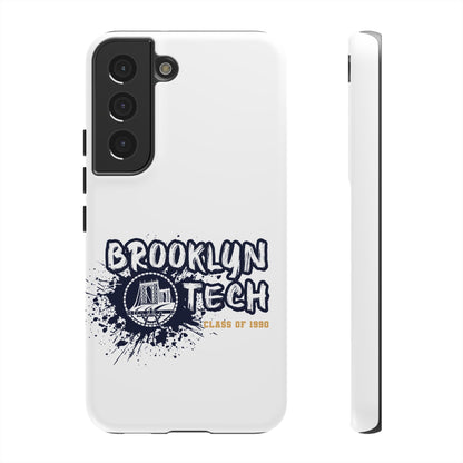 Class Of 1990 Commemorative Tough Cases - Apple & Samsung Only - Gold Font On White Background