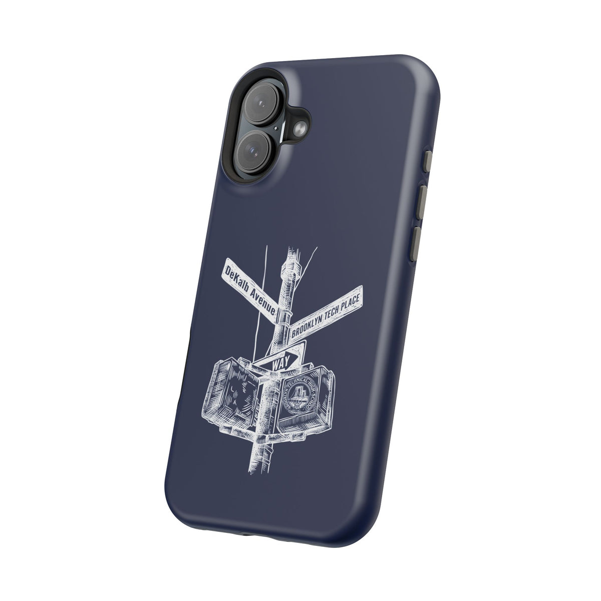 Dekalb Avenue & Brooklyn Tech Pl Magnetic Phone Case