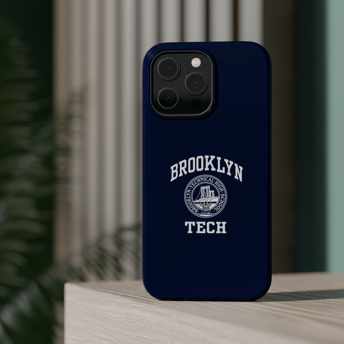 Classic Logo with Brooklyn Tech Magnetic Phone Case