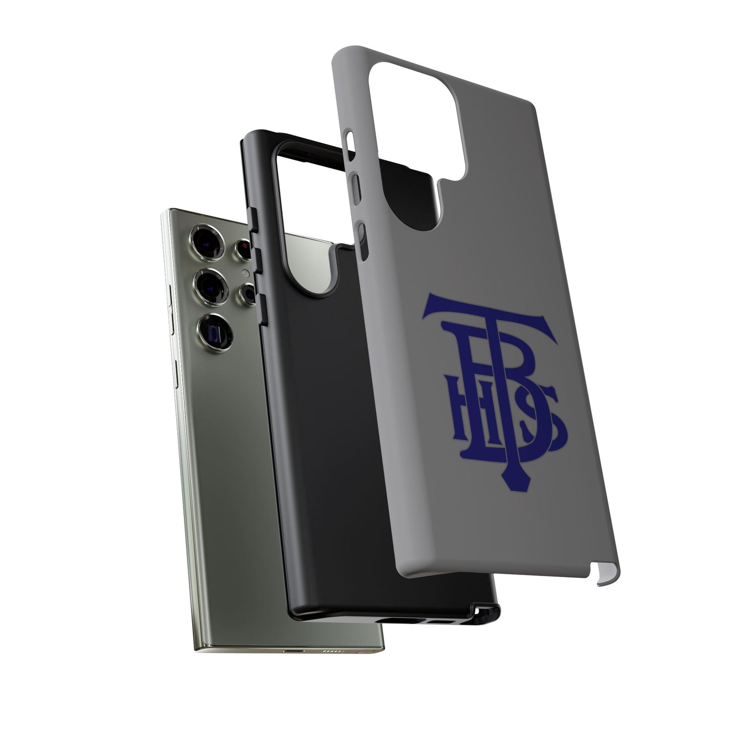 Stacked Logo - Tough Phone Cases - Gray - Samsung phones