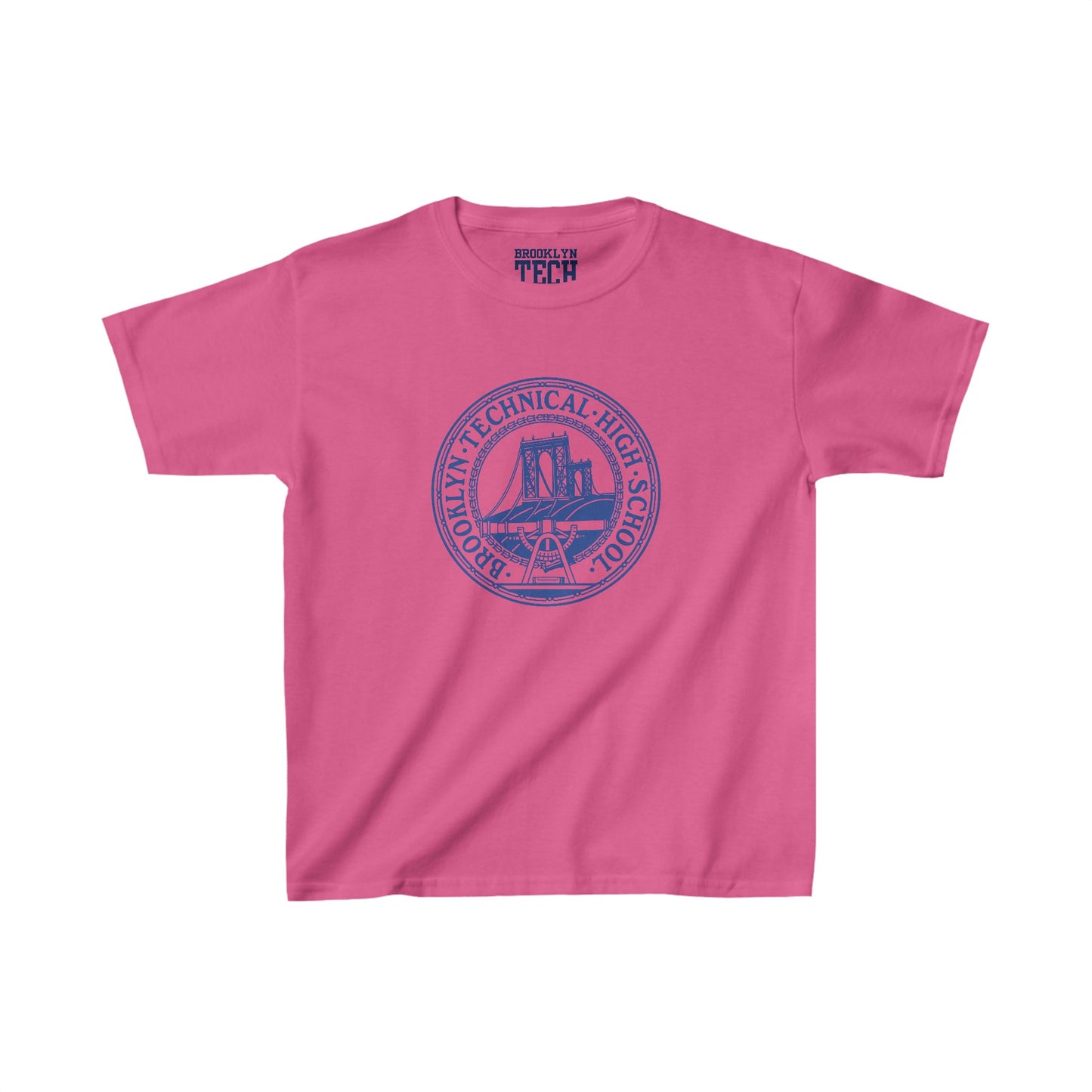 Family - Classic Tech Logo - Kids Heavy Cotton T-Shirt