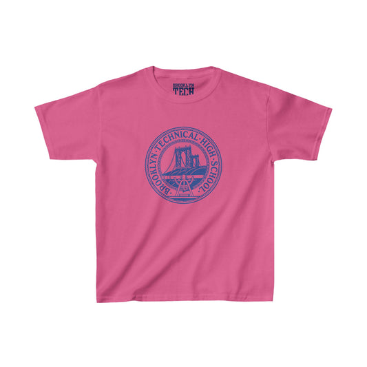Family - Classic Tech Seal - Kids Heavy Cotton T-Shirt