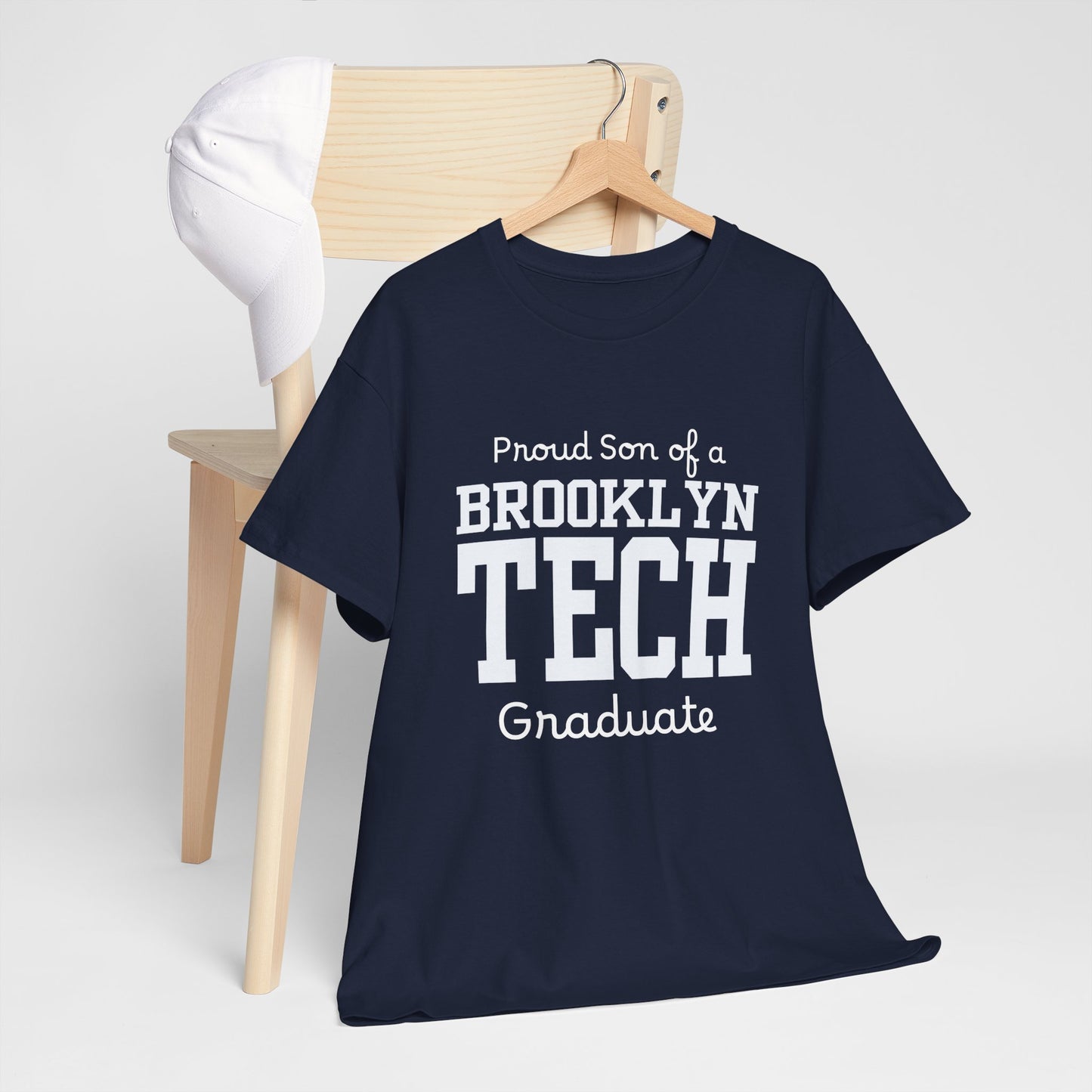 Family - Proud Son Of A Tech Graduate - Men's Heavy Cotton T-Shirt