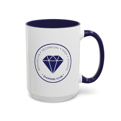 Diamond Club - Accent Mug - White