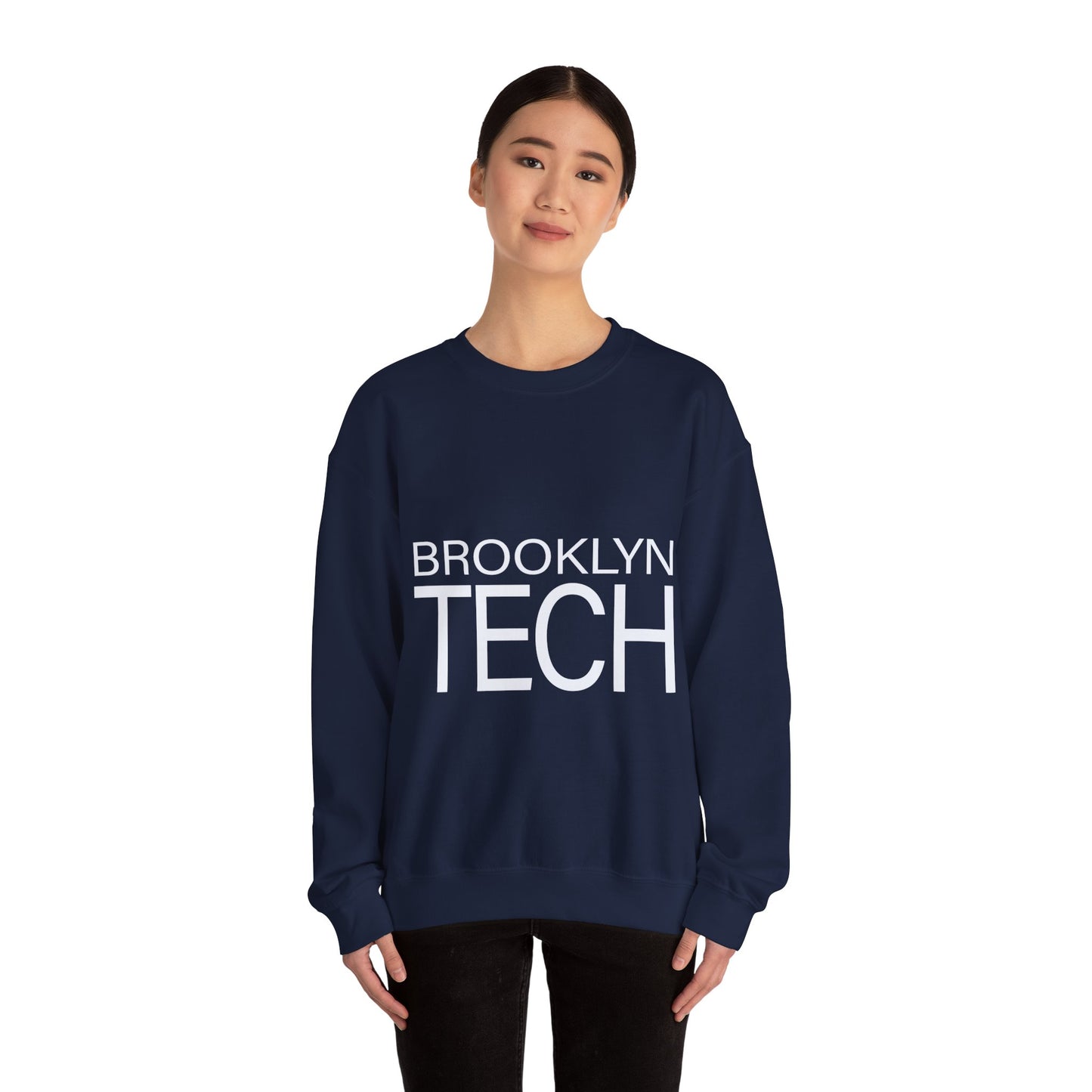 Modern Brooklyn Tech - Men's Heavy Blend Crewneck Sweatshirt