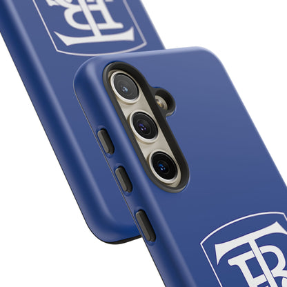 Stacked Logo - Tough Phone Cases - Navy