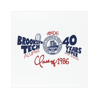 Class of 1986 Car Magnet