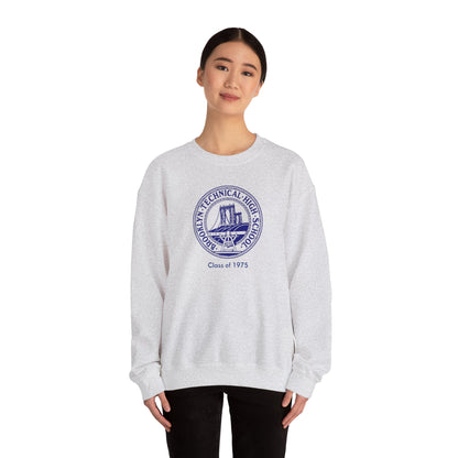 Classic Tech Logo - Class Of 1975 - Men's Heavy Blend™ Crewneck Sweatshirt