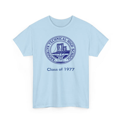 Classic Tech Seal - Men's Heavy Cotton T-Shirt - Class Of 1977