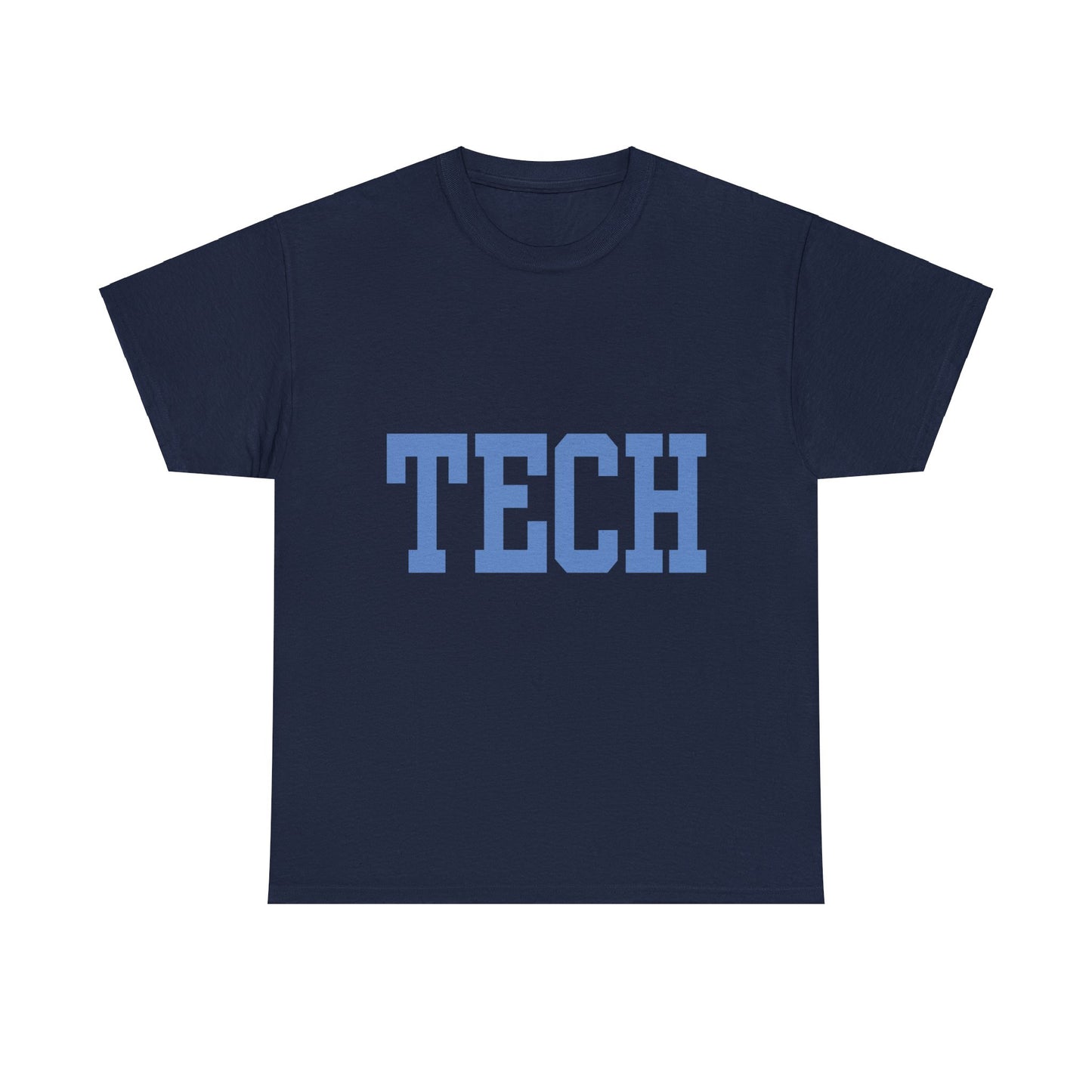 Tech - Classic Font - Men's Heavy Cotton T-Shirt