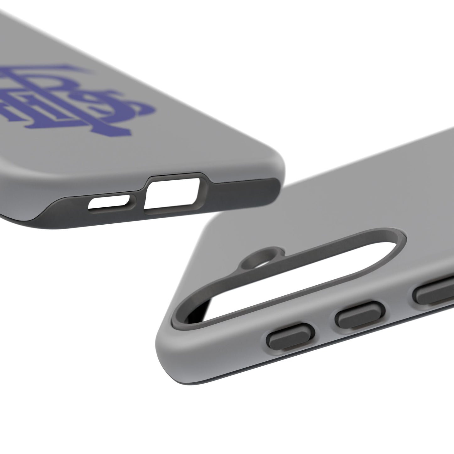 Stacked Logo - Tough Phone Cases - Gray - Samsung phones