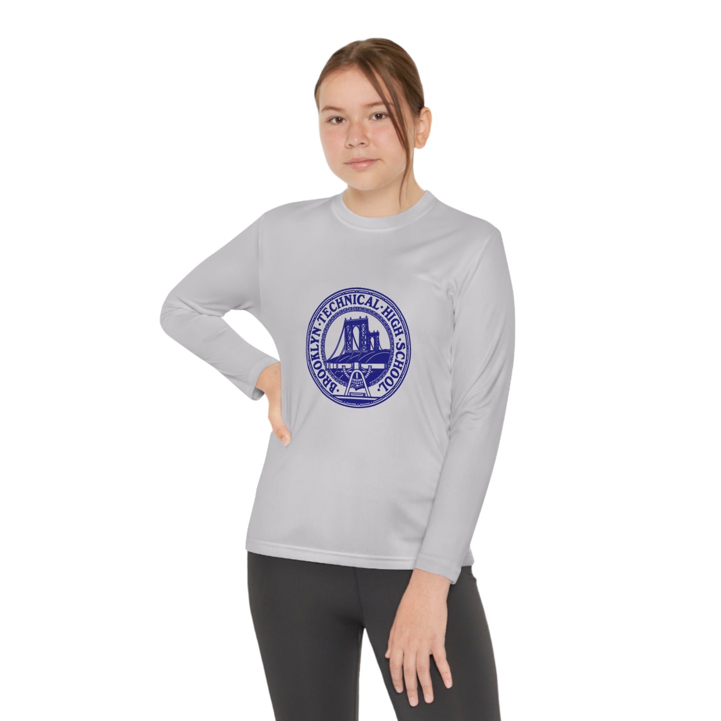 Family - Classic Tech Seal - Youth Long Sleeve Competitor T-Shirt