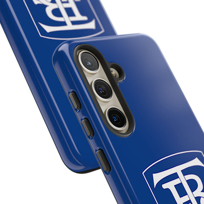 Stacked Logo - Tough Phone Cases - Navy