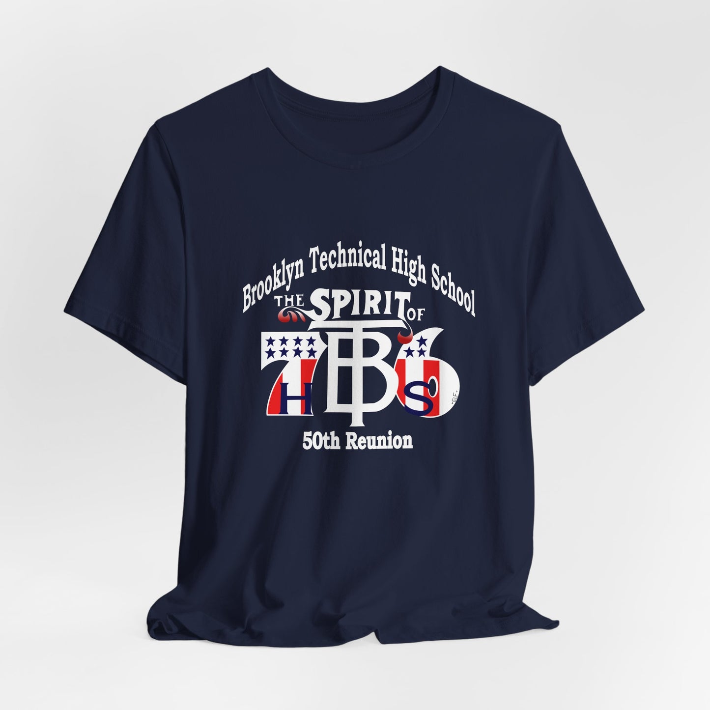 Class of 1976 50th Reunion Bella + Canvas Jersey T‑Shirt